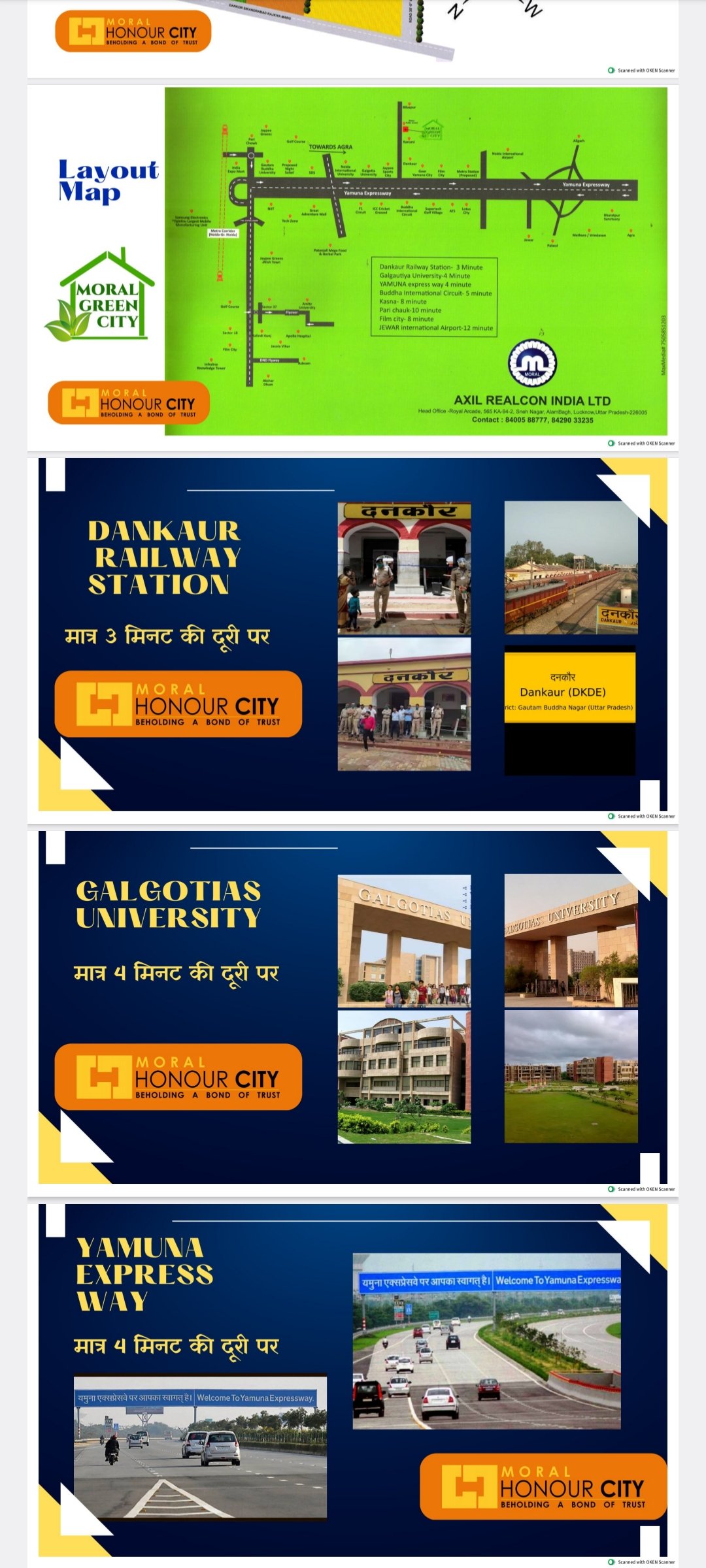 Plot available in Moral green city yamuna expressway Greater noida for sale