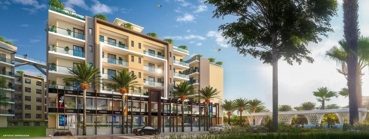 2bhk and 3bhk Flat available in La Marque sector 1 noida extension for sale