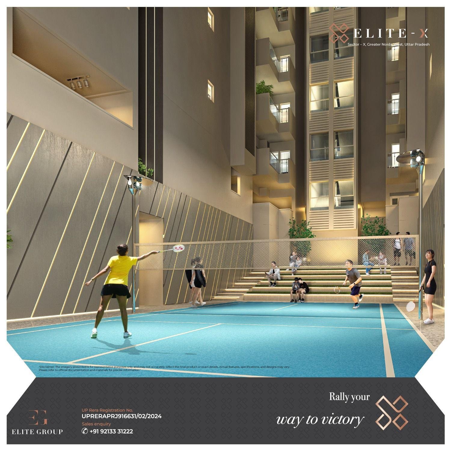 3 and 4 bhk apartment for sale in ELITE X in Sec 10 Greater Noida West