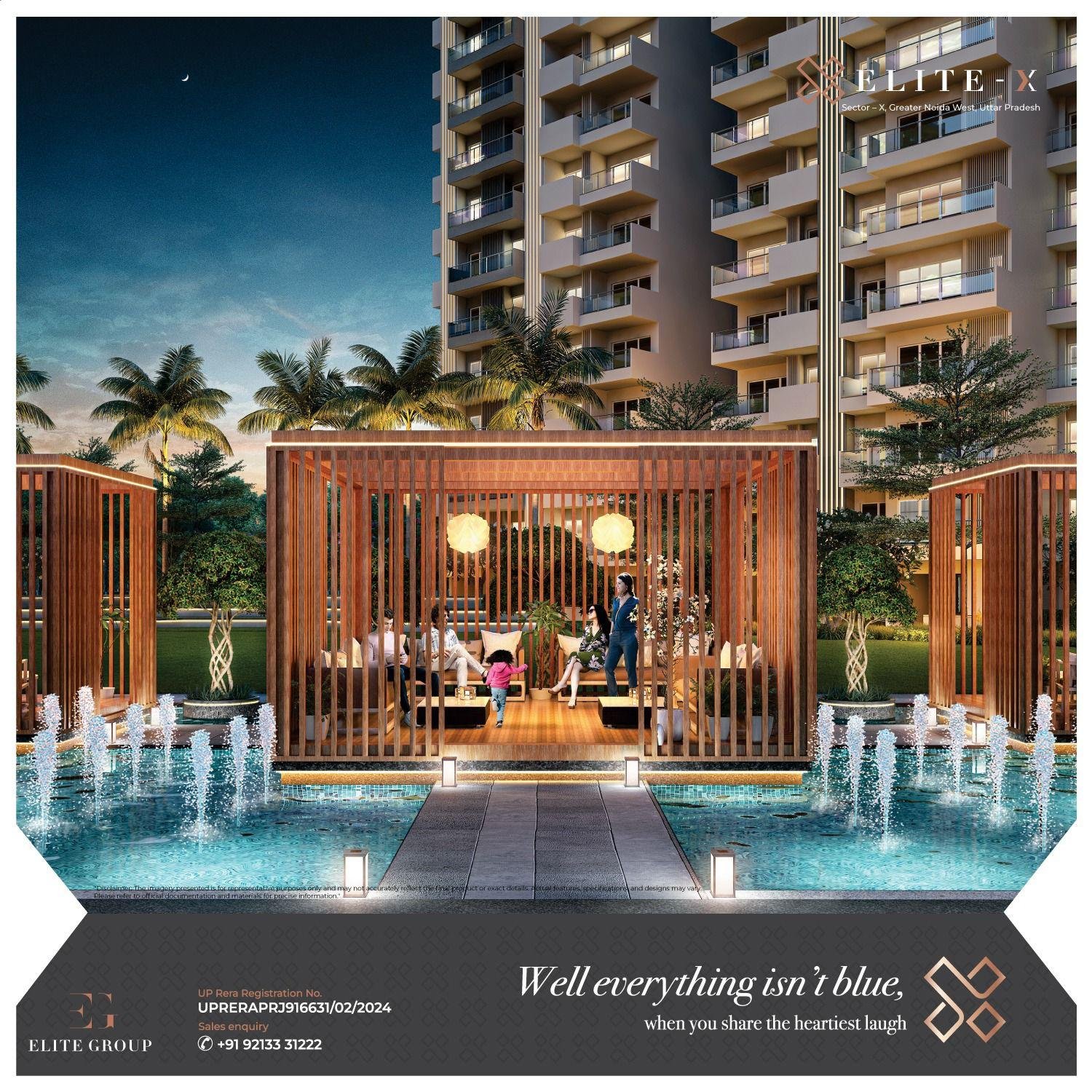 3 and 4 bhk apartment for sale in ELITE X in Sec 10 Greater Noida West