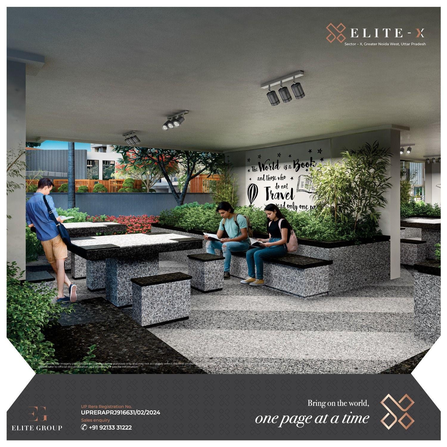 3 and 4 bhk apartment for sale in ELITE X in Sec 10 Greater Noida West