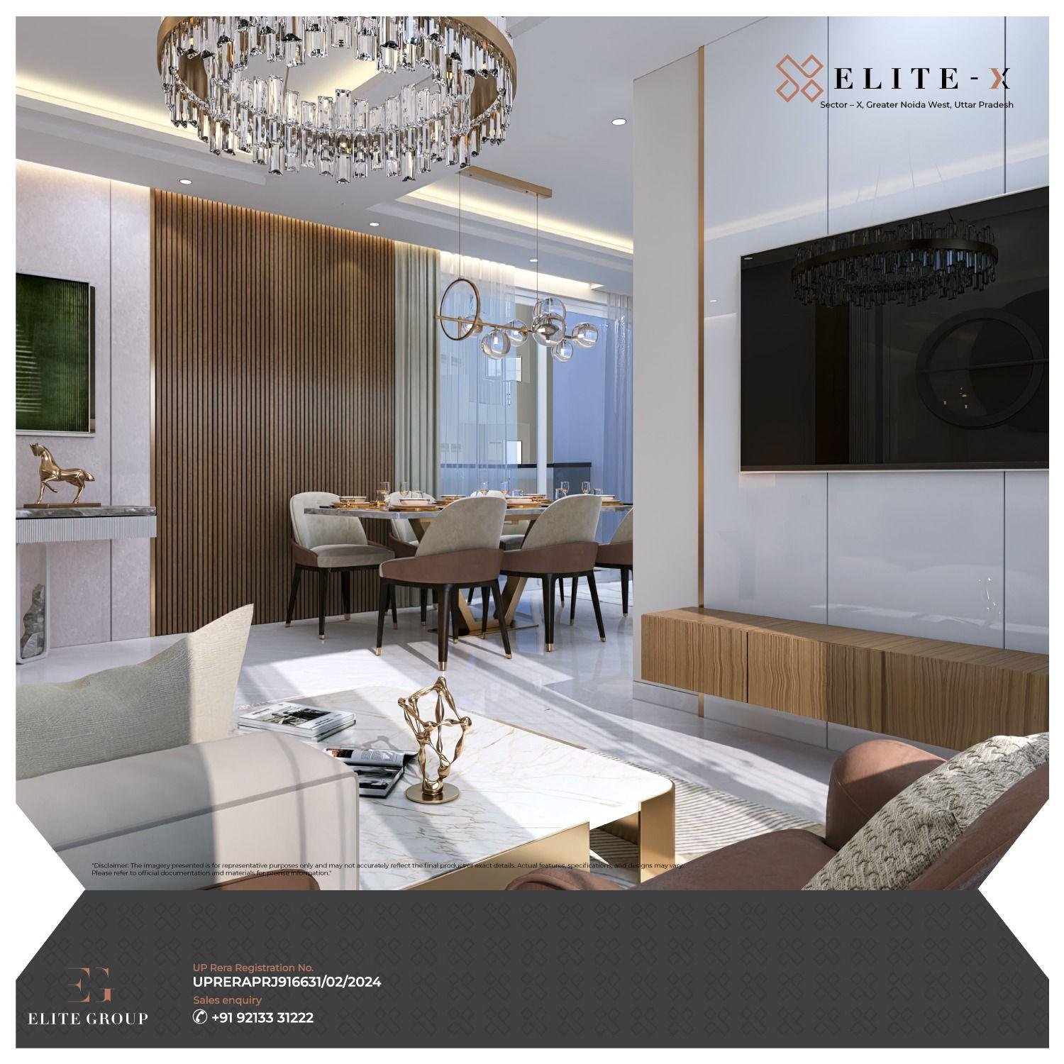 3 and 4 bhk apartment for sale in ELITE X in Sec 10 Greater Noida West