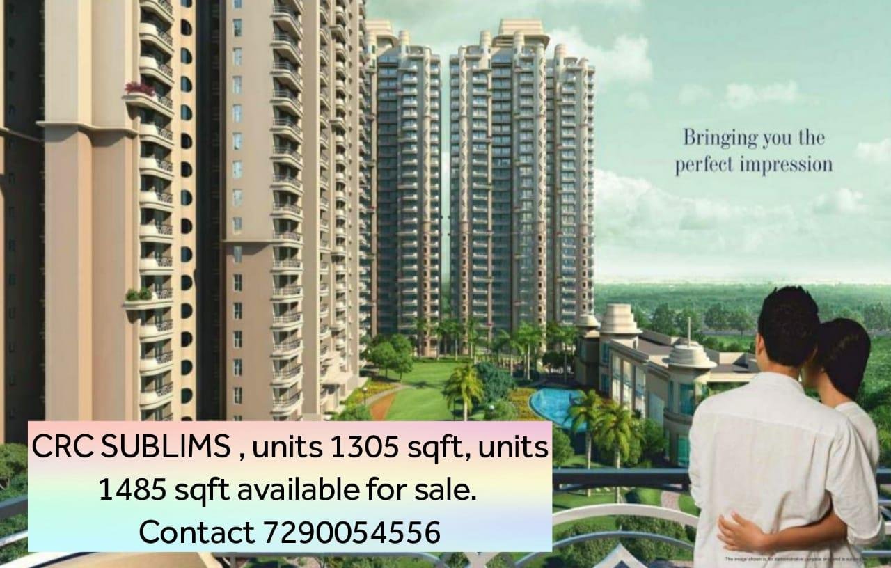 3 bhk CRC Sublims apartment for sale