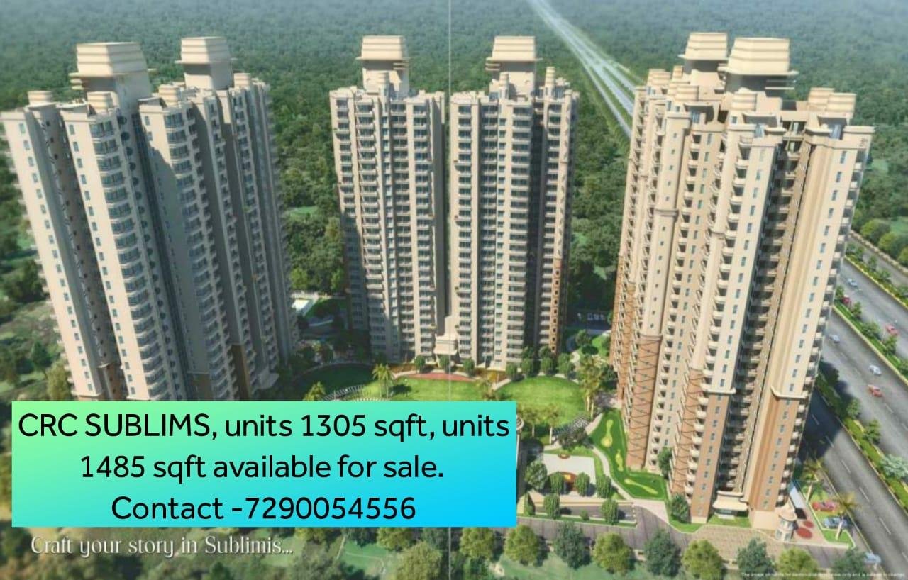 3 bhk CRC Sublims apartment for sale