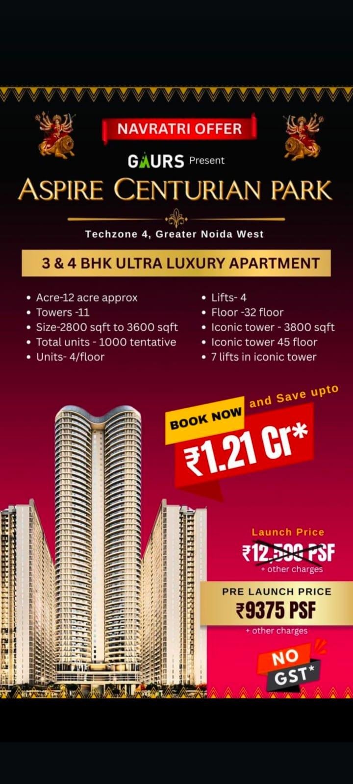 Pre launch of Most awaited super luxurious project Of GOUR in Grater Noida west